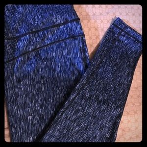 New Addidas joggers L size in Blue printed